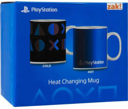 Playstation Hőre változó bögre 325ml