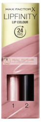 MAX Factor Lipfinity Rúzs és Fény 125 So Glamorous, 2.3 ml & 1.9 g