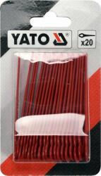 TOYA Nylon Fűszegélynyíró Kés 20 Db YT-85016 Yato (YT-85016)