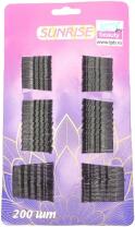 Total Pro Beauty Agrafe Negre din Metal - Set 200 Bucati