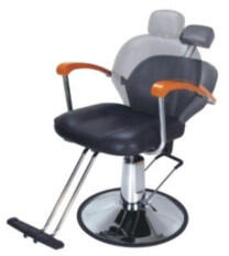 Total Pro Beauty Scaun frizerie reglabil cu baza cromata Toronto