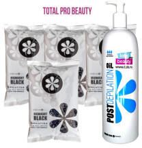 Simple Use Beauty Oferta Ceara elastica Black Simple Use cu Ulei dupa epilat