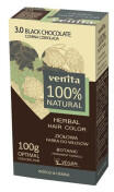  Vopsea de par pulbere 100% naturala Nr. 3 Ciocolata Neagra 100gr