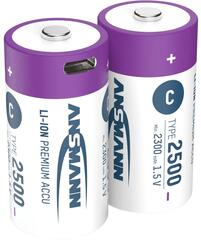 ANSMANN Li-ion baby akkumulátor 2500mAh, 2db (1313-0004)