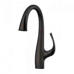 Leziter Infinity Black Egykaros mosogató csaptelep (ACS0323) (ACS0323)