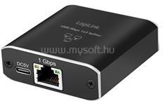 LogiLink Gigabit Ethernet Elosztó 1-2, 1000 Mbit/s, USB tápellátással (LOGILINK_NS0011) (LOGILINK_NS0011)