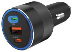 Sandberg Sandberg Incarcator auto 3in1 130W USB-C PD (5705730441493)
