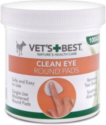  Vet`s Best Vet's Best Eye Wipe, Servetele pentru Igiena Ochilor, 100 buc