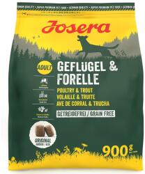 Josera Sac hrana JOSERA Geflügel Forelle 900 g pentru caini activi, fara cereale
