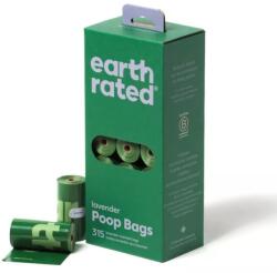 Earth Rated Saci colectare excremente, parfum lavanda 21 role