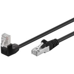  CAT 5e F/UTP patch kábel 5m fekete (94190)