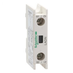Schneider Electric Schneider segédérintkező blokk, homloklapi, 1Z, csavaros csatlakozás (LAD-N10) (LADN10)