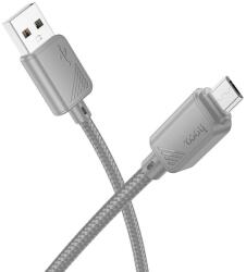 hoco. kábel USB A - Micro USB 2, 4A X113 1 m szürke