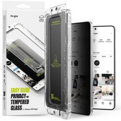 Ringke Edzett üveg Ringke Easy Slide 2-pack Galaxy S25 Edge Privacy üvegfólia