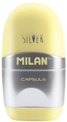 MILAN Ascutitoare cu radiera Silver Milan, Culori asortate (4714112)