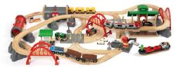 BRIO World Deluxe Vonatpálya Szett 87 Darabos
