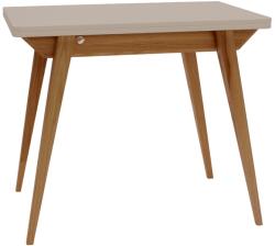 Ragaba Bézs lakkozott összecsukható étkezőasztal RAGABA ENVELOPE 90 / 130 x 65 / 90 cm (NRAGABATE_E4_OAK)