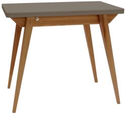 Ragaba Barna lakkozott, összecsukható étkezőasztal RAGABA ENVELOPE 90 / 130 x 65 / 90 cm (NRAGABATE_E7_OAK)