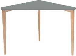 Ragaba NAJA szürke lakkozott sarok munkaasztal 114 x 61 cm (RGB_NCD6)