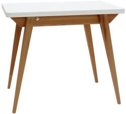 Ragaba Fehér lakkozott összecsukható étkezőasztal RAGABA ENVELOPE 90 / 130 x 65 / 90 cm (NRAGABATE_E1_OAK)