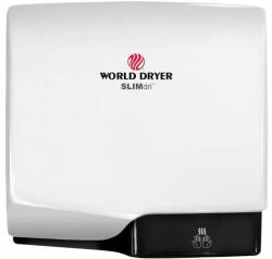  L-974 WORLD DRYER SLIMdri automata kézszárító, alumínium, fehér, 950 W, 10-12 mp, 83 dB (GCMSLB)