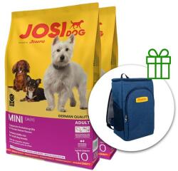 Josera JOSIDOG Mini 2 x 10 kg + rucsac de răcire GRATUIT