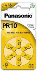 Panasonic PR10 Panasonic hallókészülék elemek 6 db 2025 év (PR10)