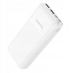 BOROFONE Power Bank 20000mAh BJ16A Cube 2xUSB fehér (3r4536)