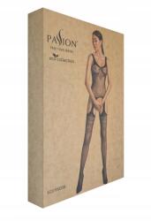 Passion Bodystocking erotikus fehérnemű BS008 black fekete Passion one size (BS008 eco black body Passion)