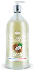 Les Petites Bains de Provence Gel de dus cu Cocos Surgras fara sapun, 1l, Les Petites Bains de Provence