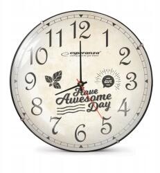  Falióra, 30cm, kvarc, analóg, műanyag, csendes, jól olvasható (EHC018L)