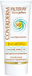 Coverderm Crema de fata cu SPF50+ pentru piele grasa-acneica 2in1 Filteray Face Plus, 50ml, Coverderm