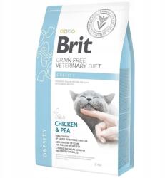 Brit Veterinary Diets Cat Obesity száraz macskaeledel túlsúlyos macskáknak 2 kg