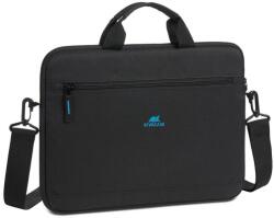 RIVACASE 252296 5513 ECO Laptop case 14" Black, Notebook táska