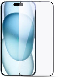 JOYROOM JR-MLG0287 2.5D Anti-Blue Light + Dustproof Tempered Glass fekete keret iPhone 16 Pro Max edzett üvegfólia