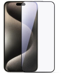 JOYROOM JR-MLG0278 2.5D HD Dustproof Tempered Glass, fekete keret iPhone 15 Plus/16 Plus edzett üvegfólia