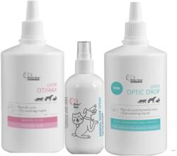  Over Zoo Over Zoo Optic Drop szemmosó kutyáknak 130ml, OVER ZOO fülmosó + INGYENES OVER ZOO állati szappan spray 50ml
