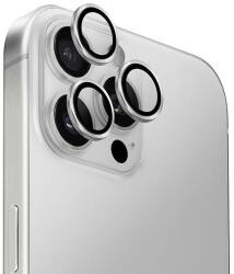 Uniq Optix Aluminum Camera Lens Protector iPhone 16 Pro 6.3" / 16 Pro Max 6.9" sterling ezüst kameravédő