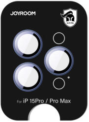 JOYROOM JR-MFY0253 Glass Screen Protector iPhone 15 Pro/15 Pro Max Lenses - Blue kameravédő