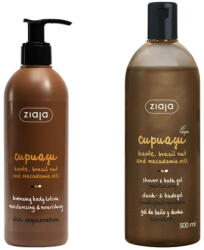 Ziaja Cupuacu bronzosító testápoló (300 ml) + AJÁNDÉK Ziaja Cupuacu tusfürdő (500 ml)