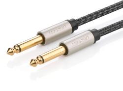 UGREEN Cablu audio UGREEN AV128, 2x Jack 6.35mm tata, 5m, Gri (6957303816408)