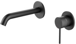 AREZZO design design NOVA fali mosdócsaptelep, szálcsiszolt gun metal AR-2103GM (AR-2103GM)