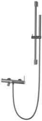 AREZZO design design NOVA kádcsaptelep szett, szálcsiszolt gun metal AR-2104GM (AR-2104GM)