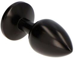 Toyz4Lovers Secretul Ascuns Dop Anal cu Bijuterie Negru Elegant si Luxos O Sclipire de Senzualitate