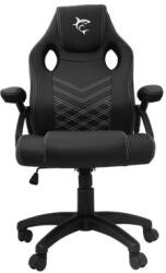 White Shark ZOLDER fekete gamer szék , puha nyak, fej és hát párnák, lélegző felület, 3 év garancia, 120 kg - ig