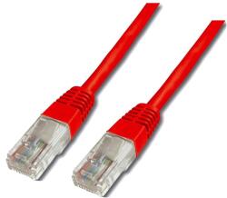 ASSMANN DK-1511-030/R UTP patch kábel CAT5e 3m piros (DK-1511-030/R) (DK-1511-030/R)