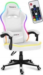 Huzaro FORCE 4.4 RGB PC gamer szék Beleülős hintaülés Fehér (2ED5-46786) (2ED5-46786)