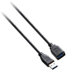 V7 V7E2USB3EXT-1.8M USB kábel 1, 8 M USB 3.2 Gen 1 (3.1 Gen 1) USB A Fekete (V7E2USB3EXT-1.8M) (V7E2USB3EXT-1.8M)