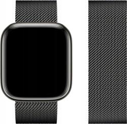 ForCell F-Design FA03 Apple Watch 42/44/45/49mm szíj, fekete ( )