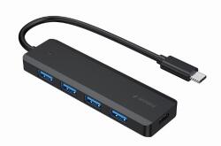 Gembird UHB-CM-U3P4P-01 USB Type-C 3.1 HUB (4 port) (UHB-CM-U3P4P-01) (UHB-CM-U3P4P-01)